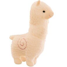 네이처타임즈 복슬복슬 알파카 인형 – 화이트, 28cm