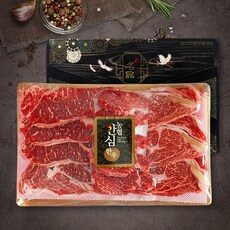 [농협안심한우] 1등급이상 한우 구이 선물세트, 1set, 구이3호(등심500g+채끝500g)