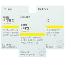 닥터린 인디안구스베리 유래 비타민C, 3개, 30g