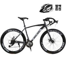 쇼핑타임 싸이클 로드자전거 입문용 로드바이크 (국내착불배송&사은품 증정), 레드26인치, 30mm휠, 24단