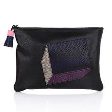 더히 여성용 큐브 클러치백