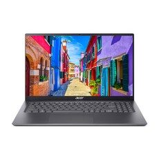 에이서 2021 스위프트X 노트북 16.1, 스틸그레이, SFX16-51G, 코어i5 11세대, 512GB, 16GB, WIN10 Home FPP