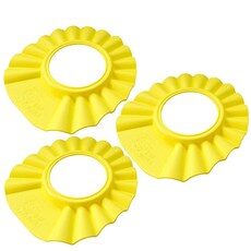 아가드 베이비버블 샴푸캡 3p, 노랑, 3개