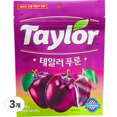 테일러 푸룬건자두, 250g, 3개