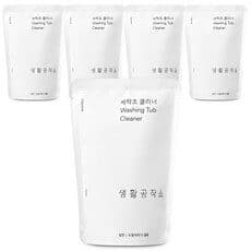생활공작소 세탁조 크리너, 450g, 5개