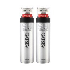 갸스비 스타일링 슈퍼하드 핸디 헤어폼, 185g, 2개